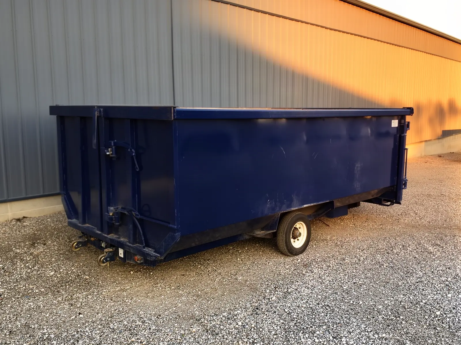 Roll-off dumpster from Three Bridges Dumpster Company in Germantown, TN